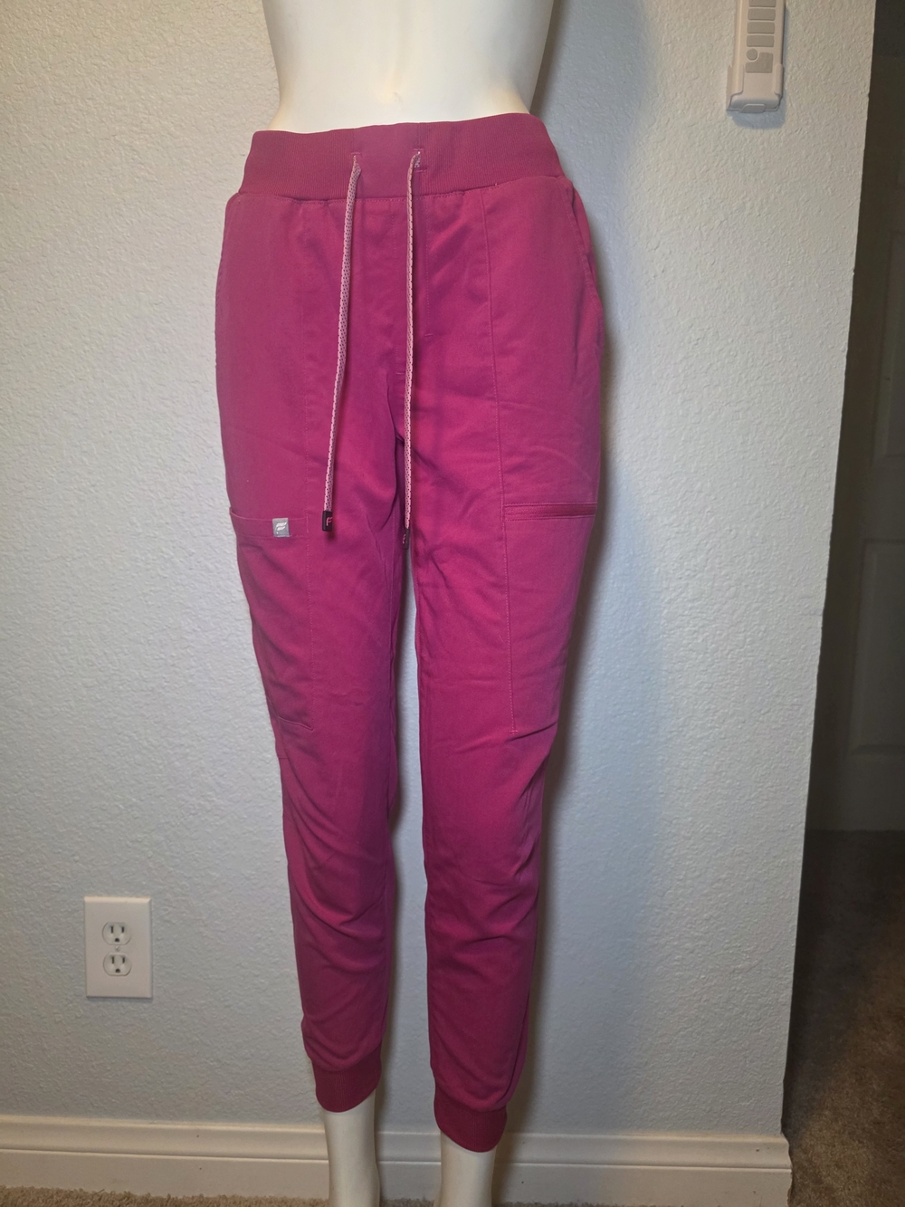Fabletics Magenta Drawstring Jogger Pants